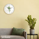 Naturalist Wall Clock 11in Analog Sweep Mechanism — Essential