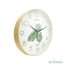 Naturalist Wall Clock 11in Analog Sweep Mechanism — Essential