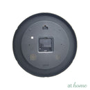 Naturalist Wall Clock 11in Analog Sweep Mechanism — Essential