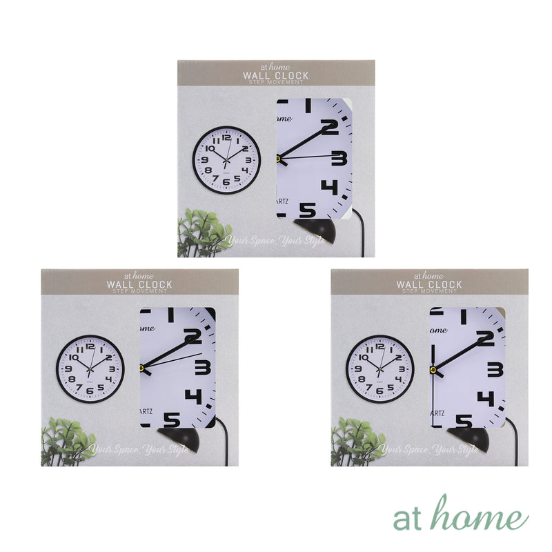 Garry Wall Clock Step Movement — Essential
