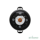 Kitchen Pan Egg Wall Clock — Essential