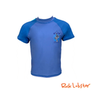 Geo Tropic Short-Sleeved Rashguard Trunks Set