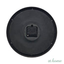 Jessika Luminous Wall Clock 11in Analog Step Mechanism — Essential