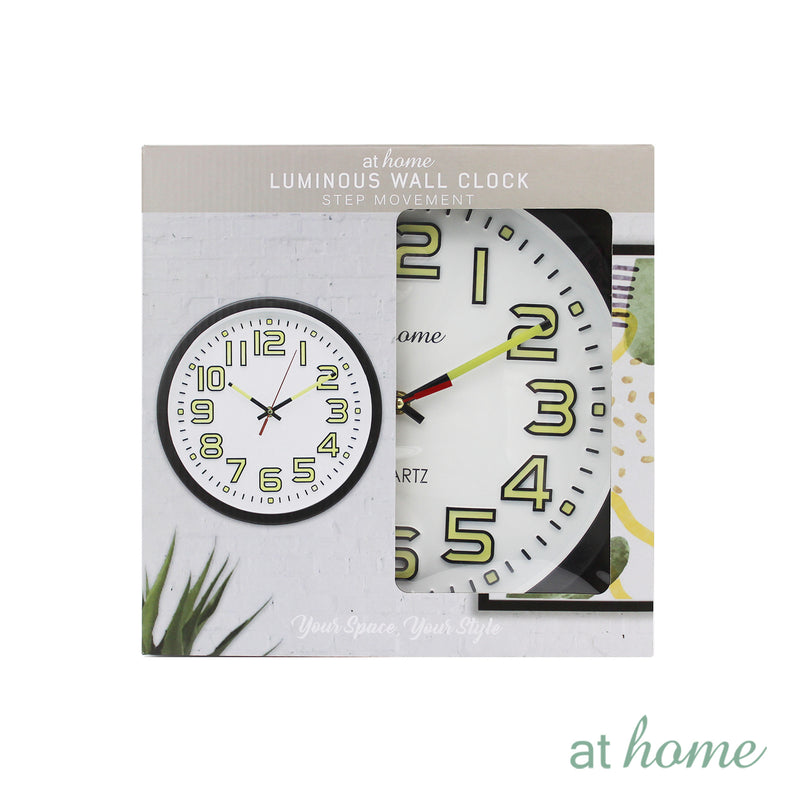 Jessika Luminous Wall Clock