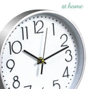 Grey Wall Clock With Stand