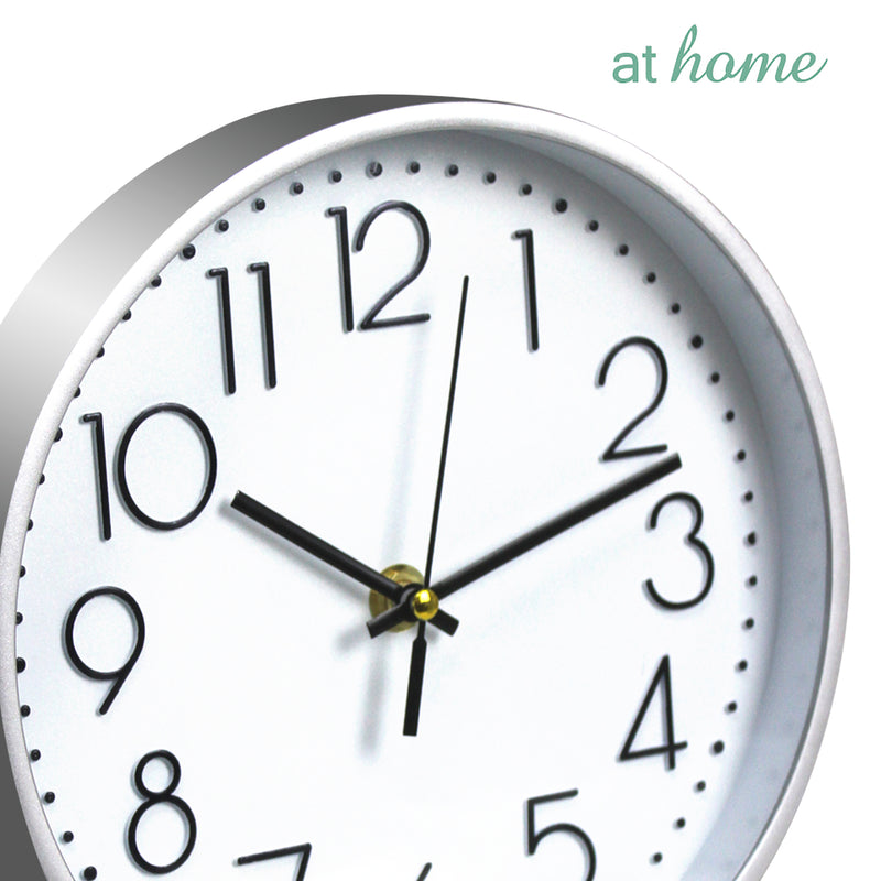 Grey Wall Clock With Stand