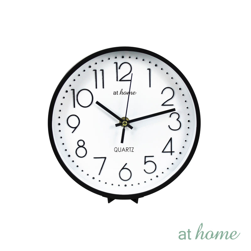 Grey Wall Clock With Stand