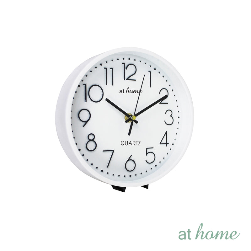 Grey Wall Clock With Stand