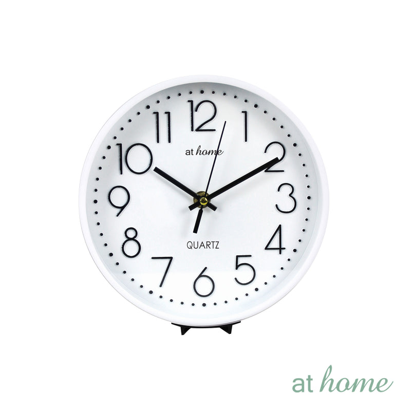 Grey Wall Clock With Stand