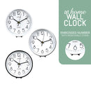 Grey Wall Clock With Stand