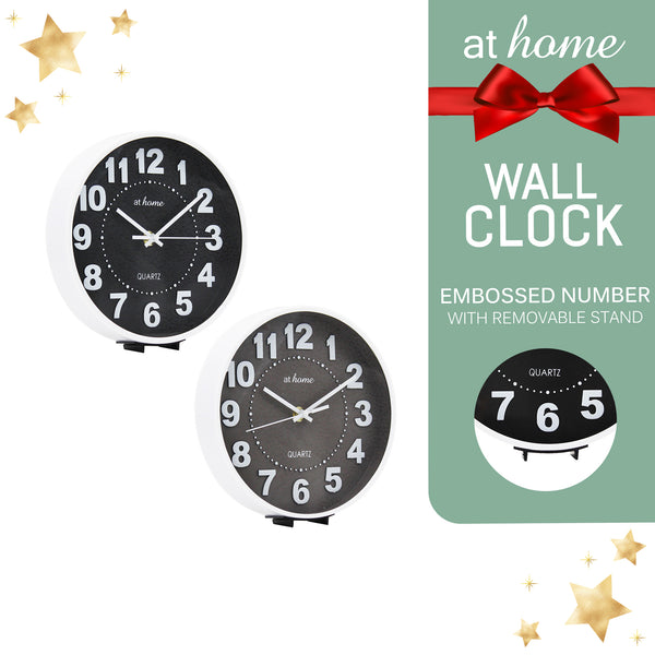 Grimm Wall Clock With Stand