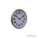 Grayson & Gail or Gabriel or Charlene 10-13in Wall Clock Analog Step Mechanism — Essential