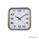 Grayson & Gail or Gabriel or Charlene 10-13in Wall Clock Analog Step Mechanism — Essential