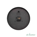 Jaya & Jamelia or Jackie Wall Clock 12-in Analog Sweep Mechanism