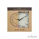 Jaya & Jamelia or Jackie Wall Clock 12-in Analog Sweep Mechanism
