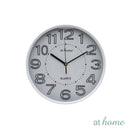 Jace & Josiah Wall Clock 12in Analog Sweep Mechanism