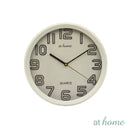 Jace & Josiah Wall Clock 12in Analog Sweep Mechanism
