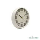 Jace & Josiah Wall Clock 12in Analog Sweep Mechanism