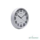 Jace & Josiah Wall Clock 12in Analog Sweep Mechanism