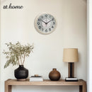 Emily and Esme Wall Clock 10" 11" Analog Sweep Mechanism