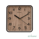 James & Jay Wall Clock Analog Sweep Mechanism Easy Read Number