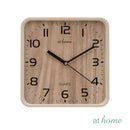 James & Jay Wall Clock Analog Sweep Mechanism Easy Read Number
