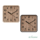 James & Jay Wall Clock Analog Sweep Mechanism Easy Read Number