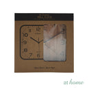 James & Jay Wall Clock Analog Sweep Mechanism Easy Read Number
