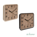 James & Jay Wall Clock Analog Sweep Mechanism Easy Read Number