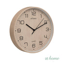 James & Jay Wall Clock Analog Sweep Mechanism Easy Read Number