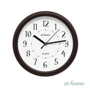 Jao & Joe Wall Clock Analog Sweep Mechanism Easy Read Number
