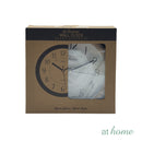 Jao & Joe Wall Clock Analog Sweep Mechanism Easy Read Number