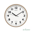 Jao & Joe Wall Clock Analog Sweep Mechanism Easy Read Number