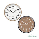 Jao & Joe Wall Clock Analog Sweep Mechanism Easy Read Number