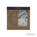 Jao & Joe Wall Clock Analog Sweep Mechanism Easy Read Number