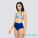 Marina Bleu High Waist Boyleg Set