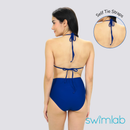 Marina Bleu High Waist Boyleg Set