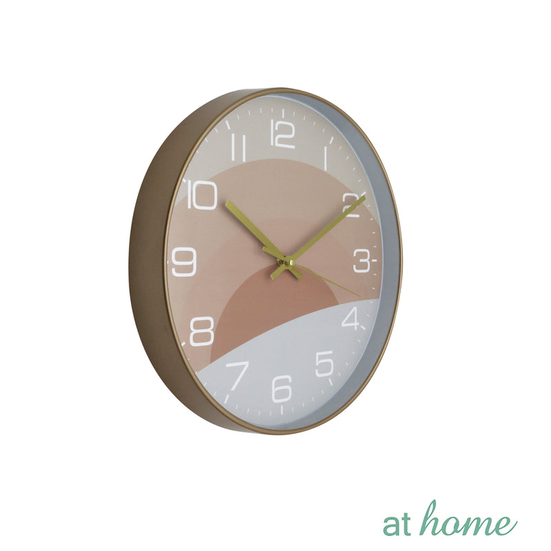 Pastel Three Tone 10" & 12" Wall Clock