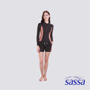 Sportif Full Zipped Long-Sleeved Rashguard