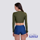 Lush Paradise Cropped Rashguard Set