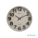 Gabby & Gigi or Gidi Wall Clocks 10-12in Analog Sweep Mechanism Minimalist Design