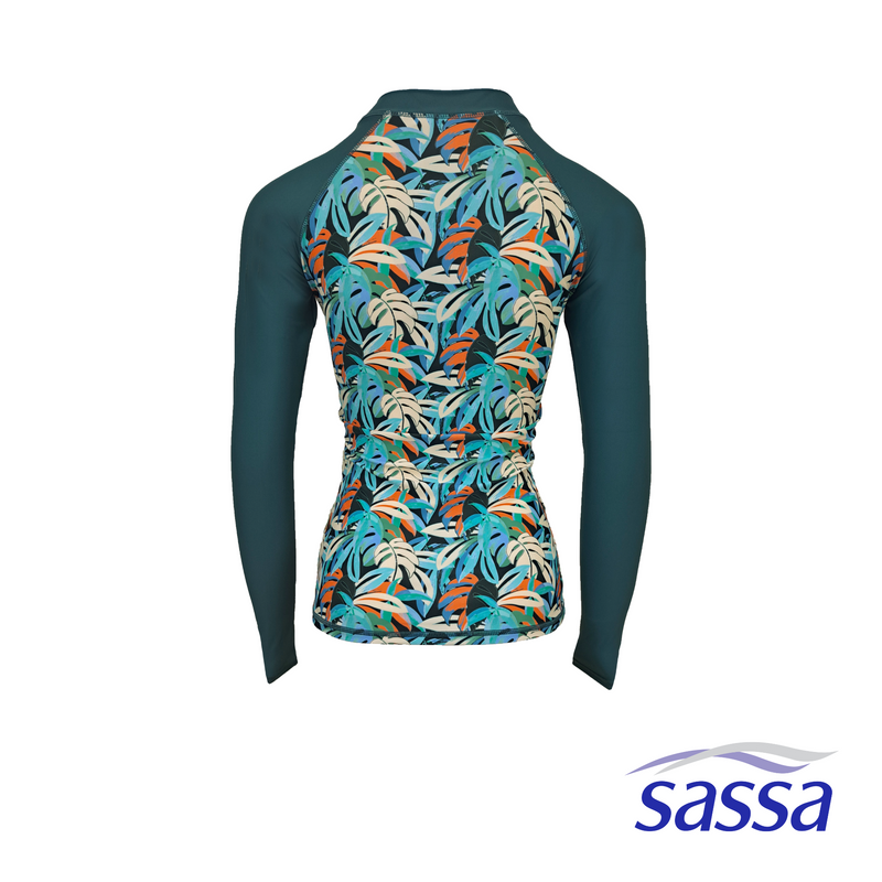 Aqua Breeze Full Zipped Long-Sleeved Rashguard