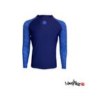 Nautical Azure Long Sleeve Rashguard