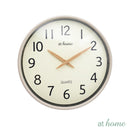 Emily & Esme Wall Clock 10" 11" Analog Sweep Mechanism