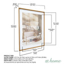 Jilly Wall Picture Frame Classic Photo Display Minimalist Design — 8R 12R 16R