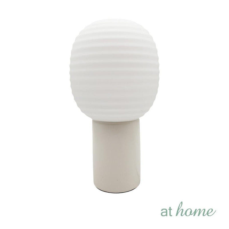 Waylon & Wrenly Ceramic or Wylder Cement Glass Shades Table Lamp