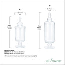 Tabitha & Taloose Apothecary Jar Clear Glass Multipurpose Storage — Essential