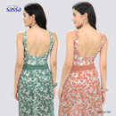 Sassa One Piece Swimsuit and Sarong Cover-up Set