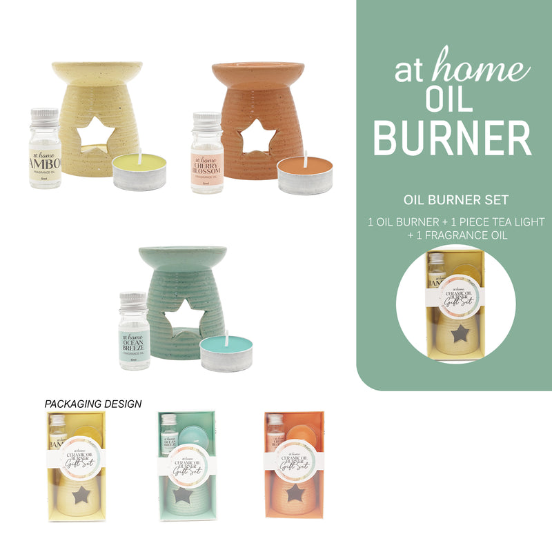 Mairwen Oil Burner Gift Set