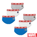 Avengers 6 Pack Bikini Briefs Underwear for Kids Boys